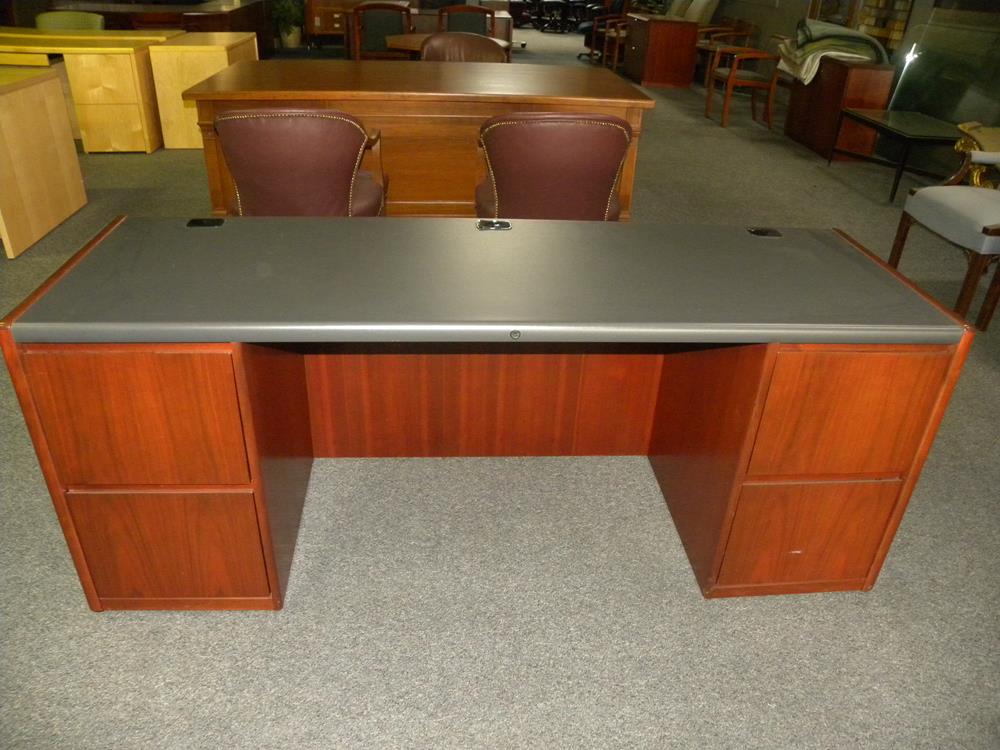 used credenza desk