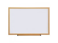Dry Erase Board, Melamine, 36 x 24, Oak Frame, New