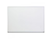 Dry Erase Board, Melamine, 48 x 36, Satin-Finished Aluminum Frame, New